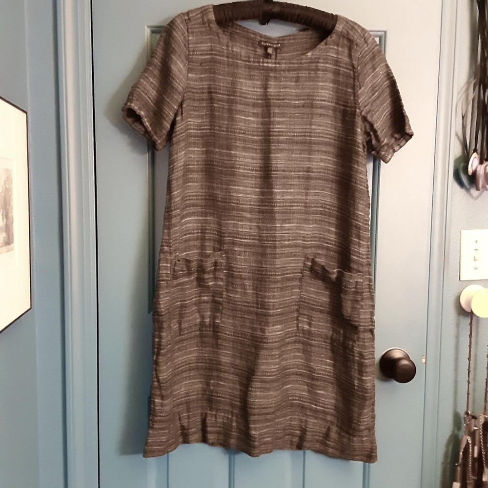 Eileen Fisher Coastline Linen Dress